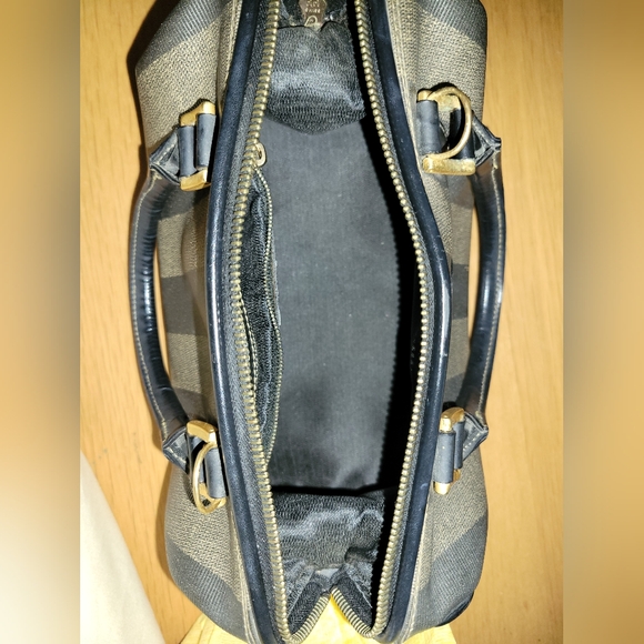 🖤💛FENDI Mini Vintage Penguin Striped Satchel - Picture 3 of 14